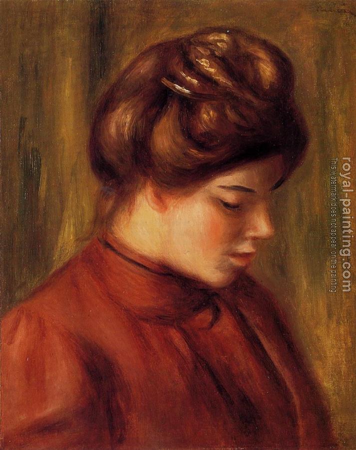 Pierre Auguste Renoir : Mademoiselle Christine Lerolle